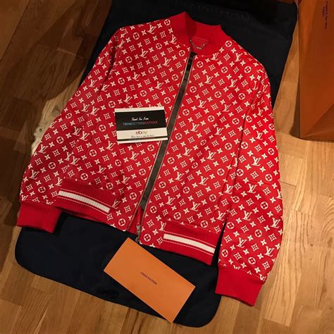 supreme louis vuitton jacket replica|louis vuitton x supreme cartera.